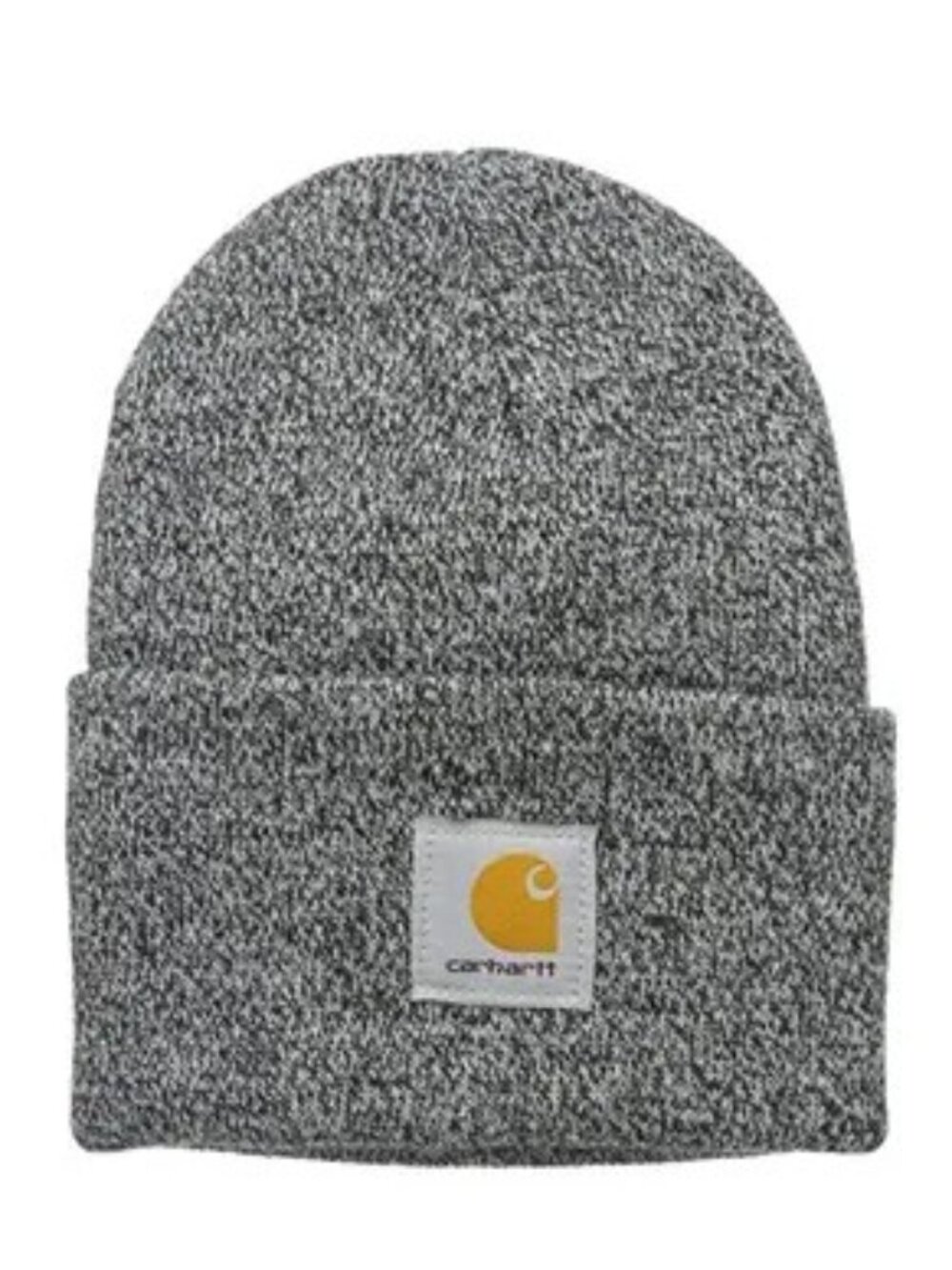 Carhartt WIP Watch Marled Cuffed Beanie with Logo Patch, New Without Tags